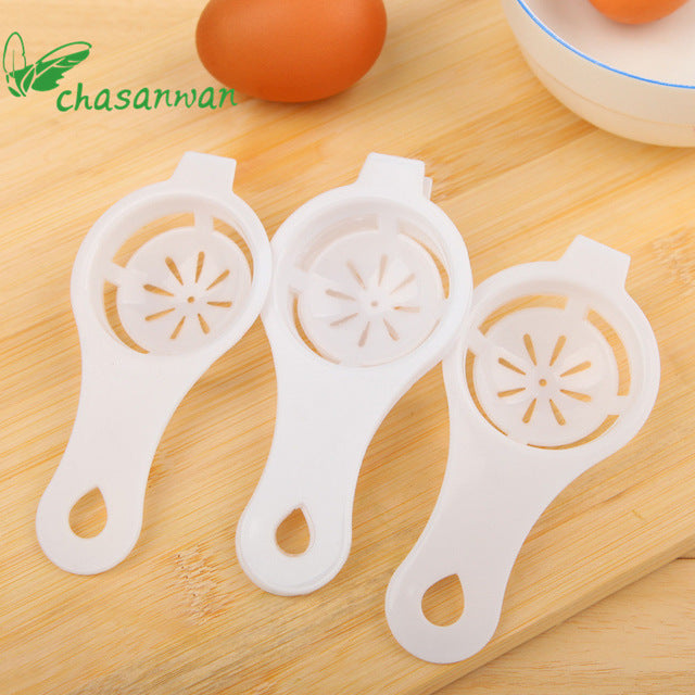 1pc Plastic Egg White Yolk Separator Kitchen Accessories Egg Filter Divider for Kitchen Cuisine Outils Accessoires Cozinha.L