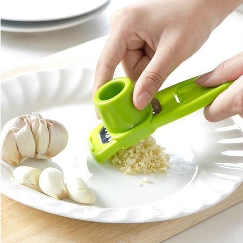 Manual Portable Garlic Presses Garlic Chopper Crusher Ginger Grinding Grater Kitchen Tools Gadgets Home Kitchen Accessories AT78