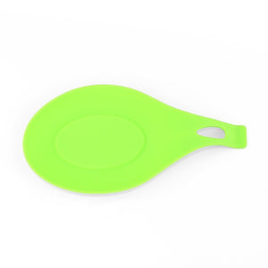 1Pc Kitchen Accessories Small Silicone Spoon Mat,Spatula European Style Spoon Pad for Kitchen Gadget Kitchen Goods Kitchen Tools