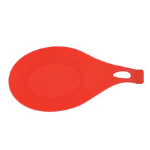 Load image into Gallery viewer, 1Pc Kitchen Accessories Small Silicone Spoon Mat,Spatula European Style Spoon Pad for Kitchen Gadget Kitchen Goods Kitchen Tools
