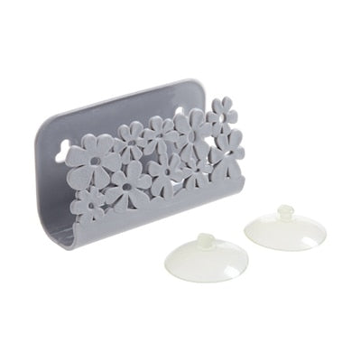 1pc Flower Shape  Kitchen Sink Sponge Holder Drain Rack Kitchen Accessories Kitchen Gadgets  Accesorios De Cocina Keukenhulpjes